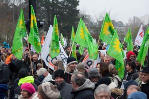 Manifestation EELV à Nantes