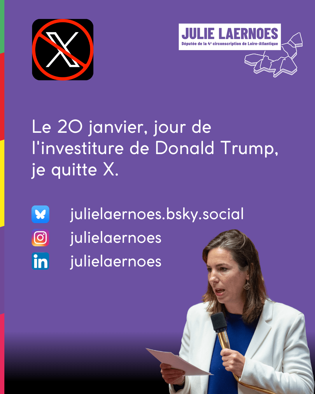 Le 20 janvier, jour de l'investiture de Donald Trump, je quitte X. Rejoignez-moi sur Bluesky, Instagram et LinkedIn.